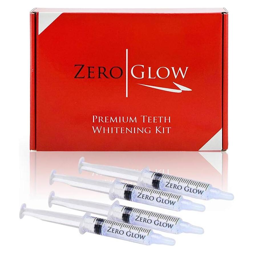 Gel Blanqueador Dental Zero Glow 4 Jeringas 44% Carbamida