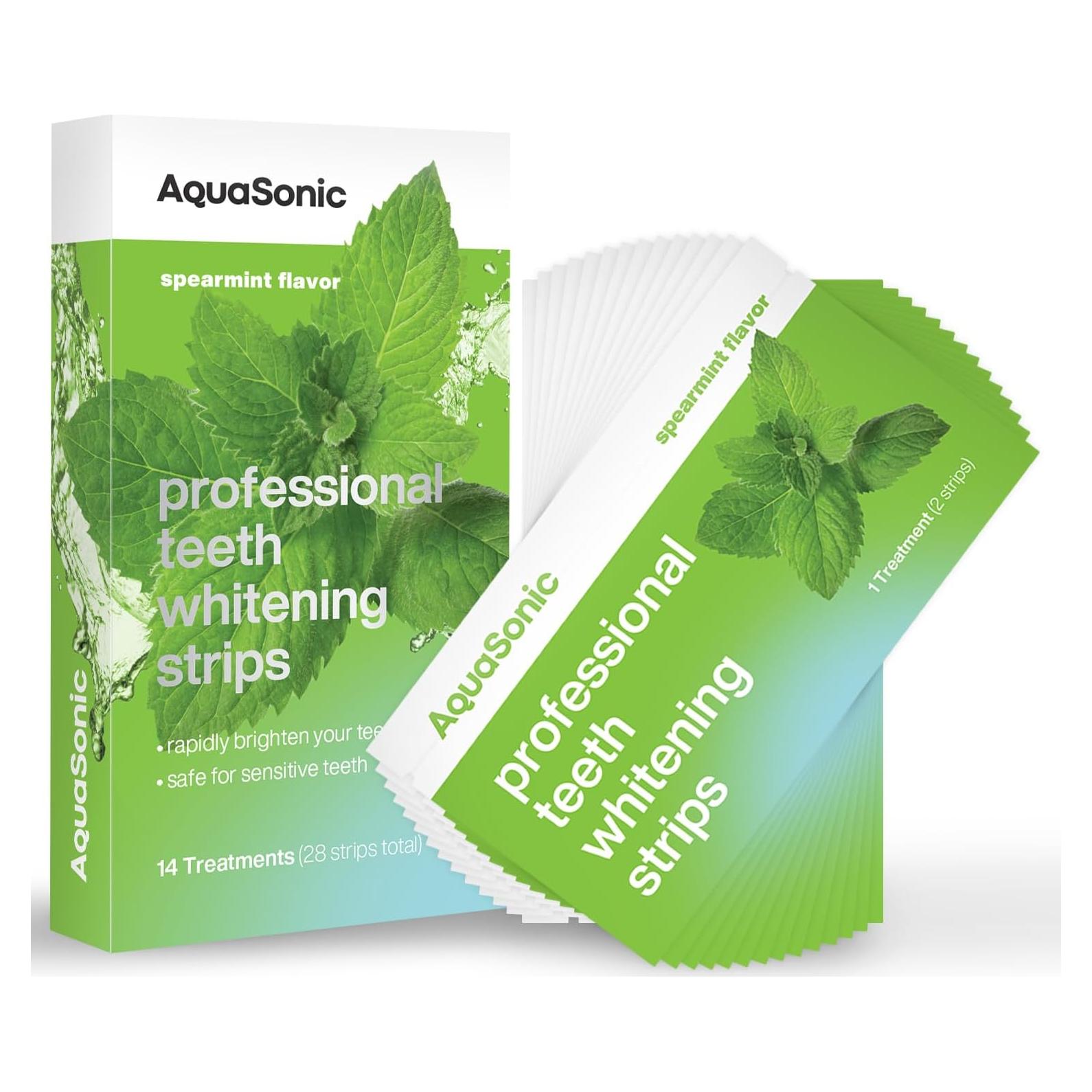 Tiras Blanqueadoras AquaSonic - Blanqueamiento Dental Efectivo