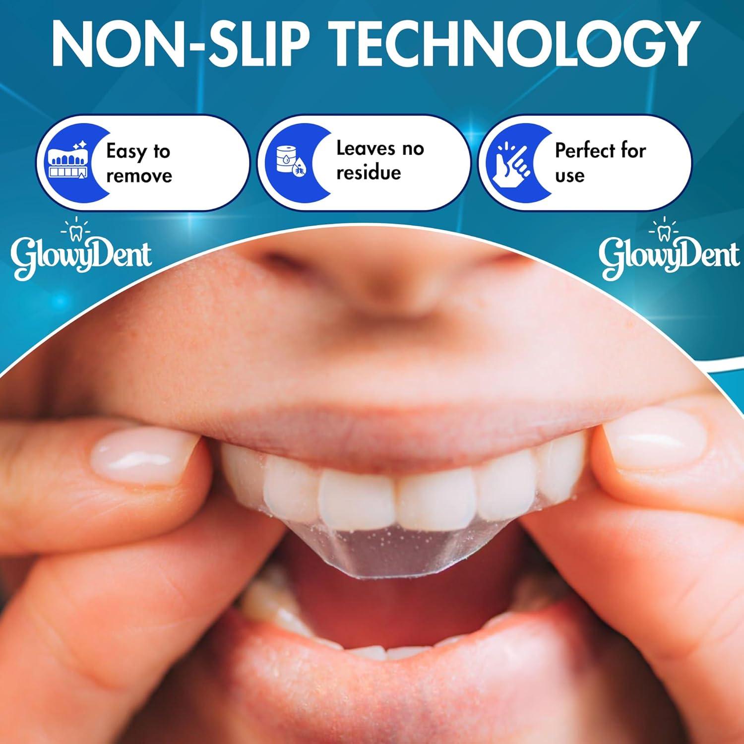 Tiras Blanqueadoras Glowydent - 21 Tratamientos, Libre de Peróxido