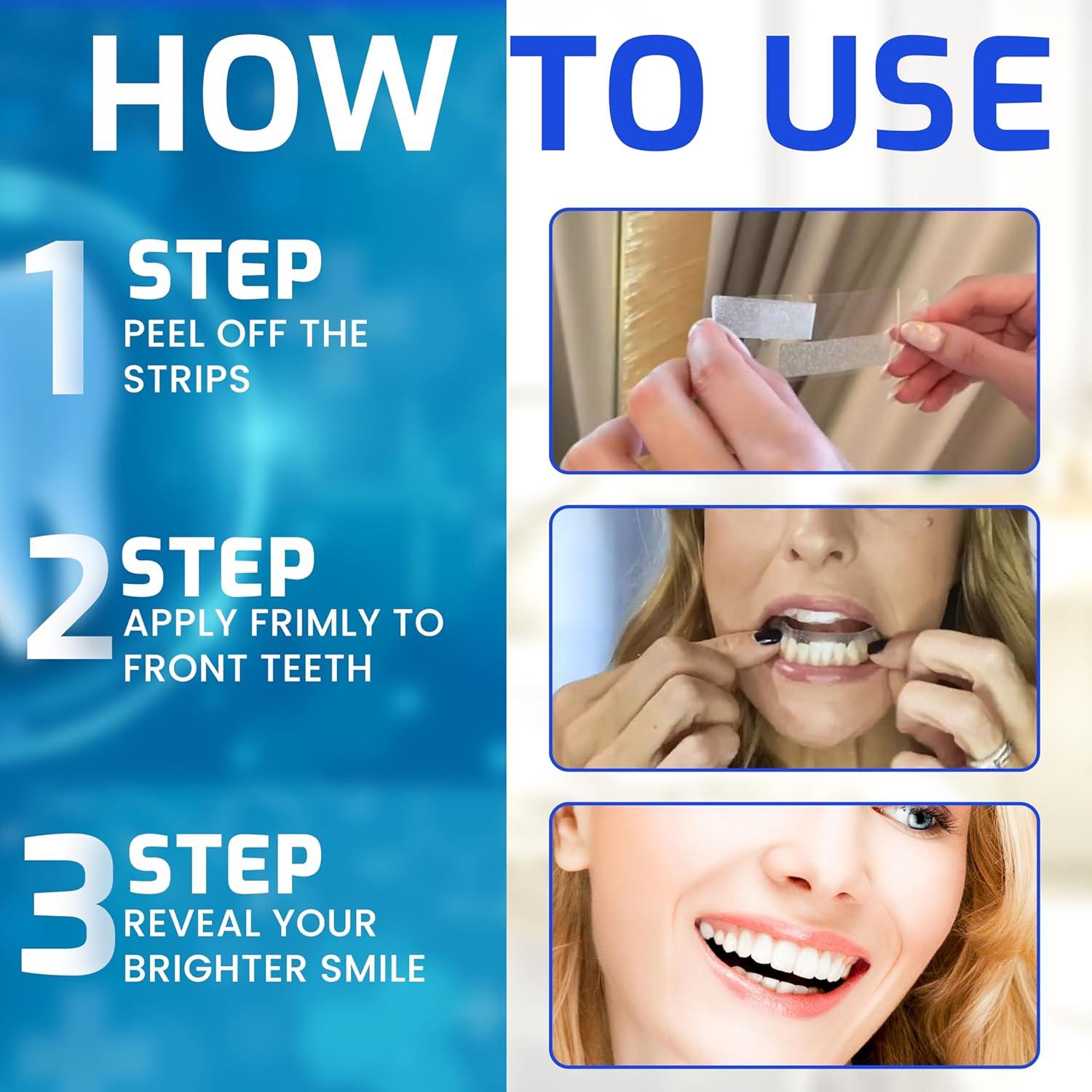 Tiras Blanqueadoras Glowydent - 21 Tratamientos, Libre de Peróxido