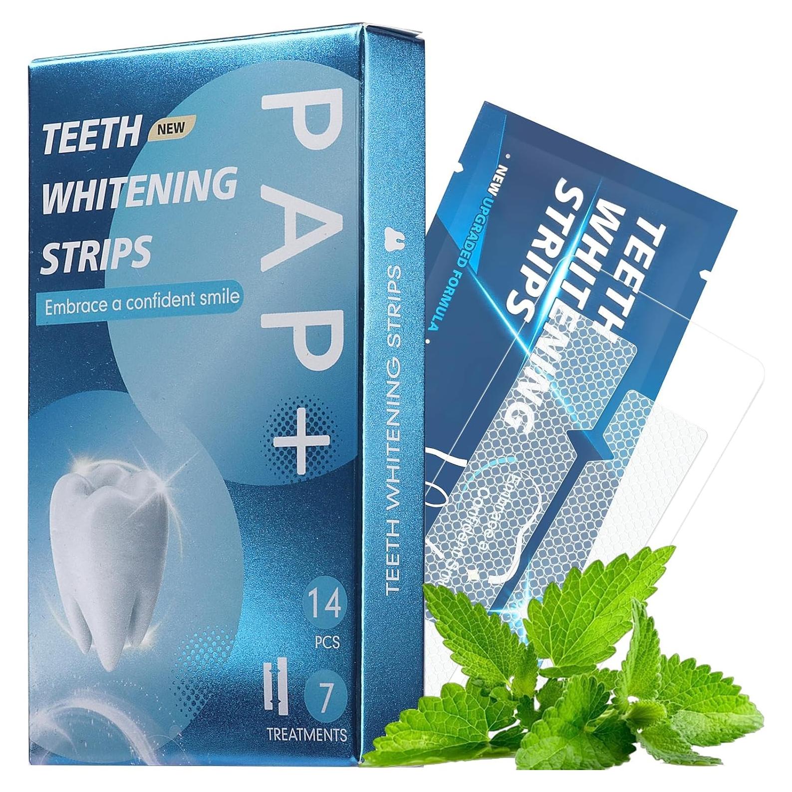 Tiras Blanqueadoras de Dientes Pdoo - 14 Tiras para 7 Tratamientos