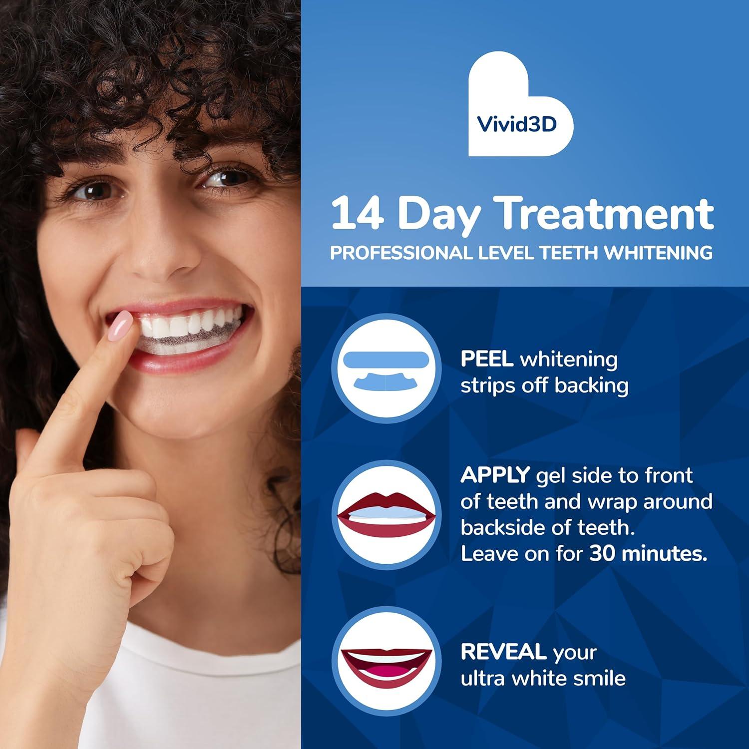 Tiras Blanqueadoras de Dientes BioSwiss Optic Bright 28 Unidades