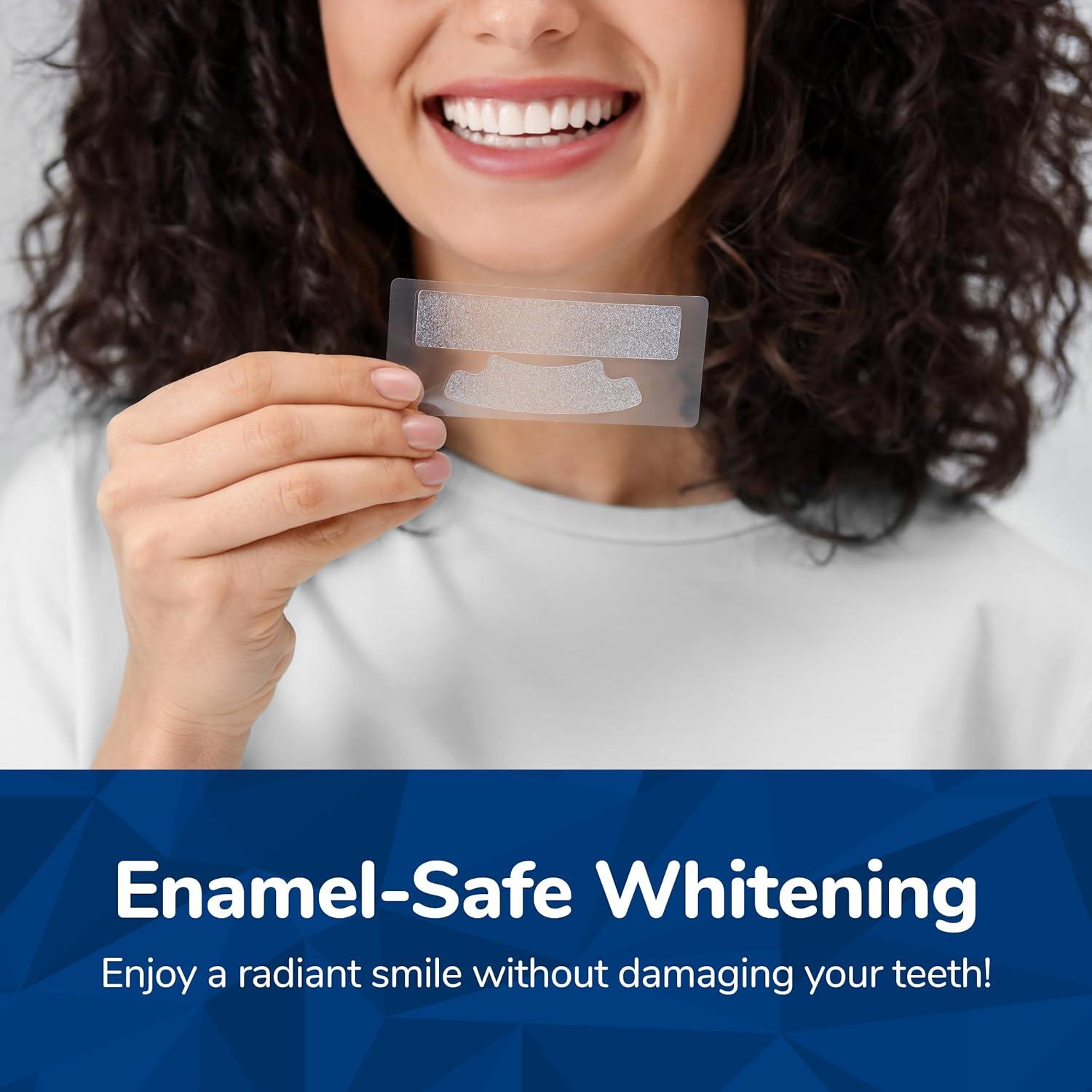 Tiras Blanqueadoras de Dientes BioSwiss Optic Bright 28 Unidades