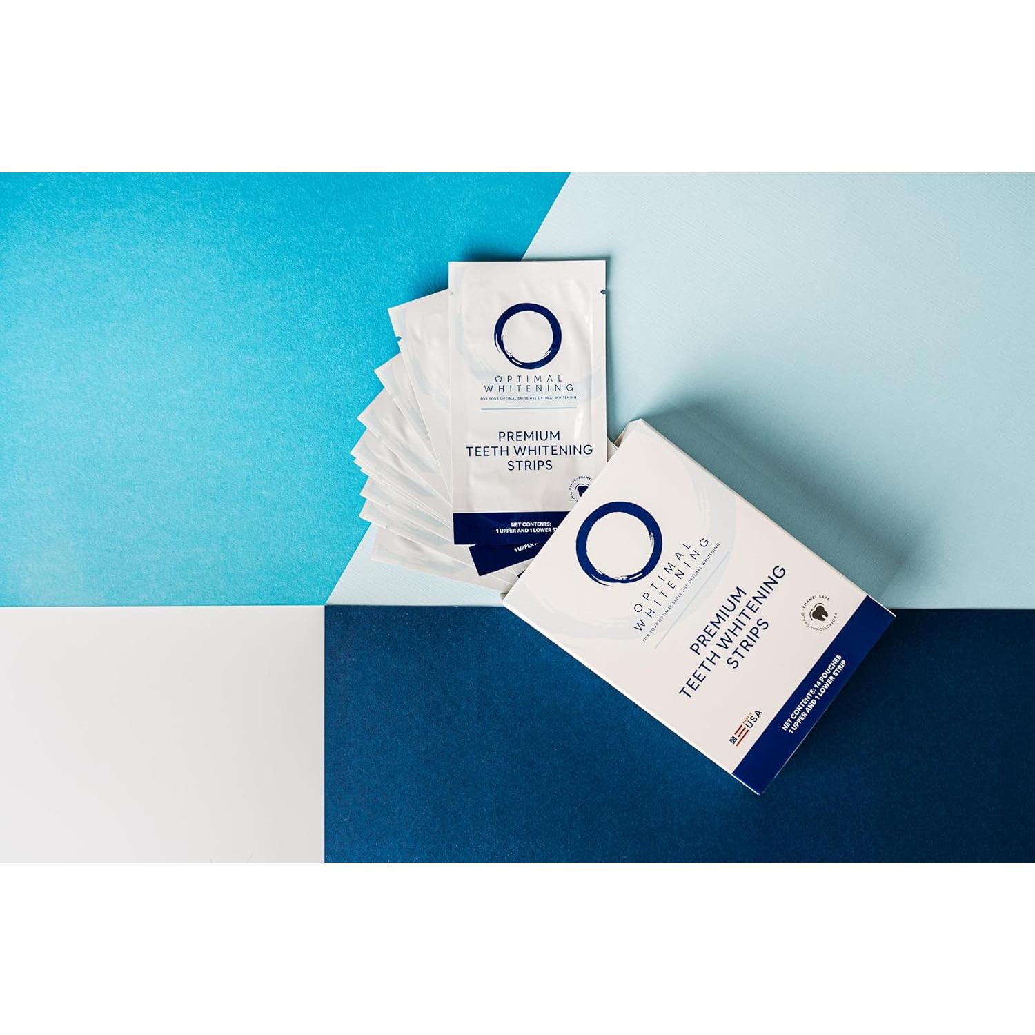 Tiras Blanqueadoras de Dientes WSD Labs - 14 Días para Dientes Sensibles