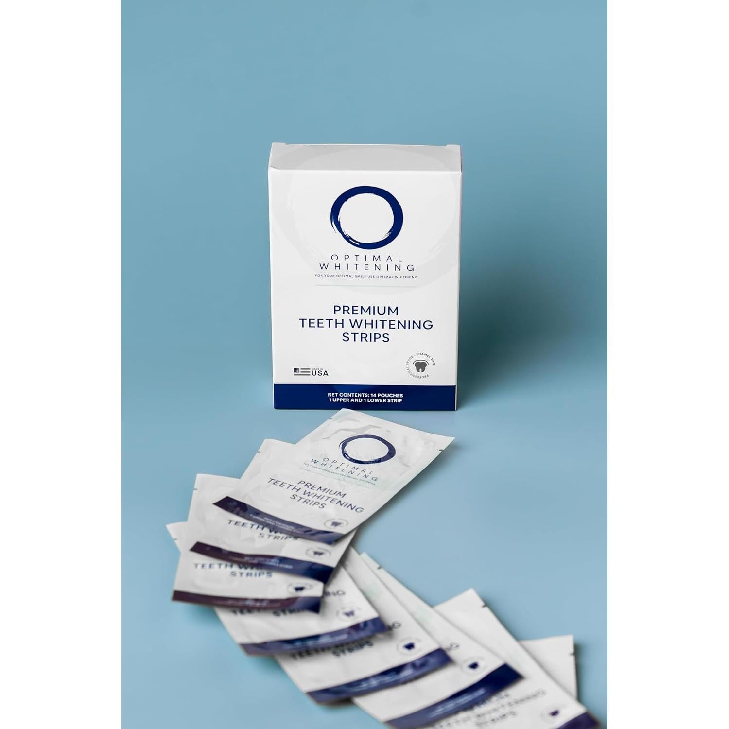 Tiras Blanqueadoras de Dientes WSD Labs - 14 Días para Dientes Sensibles