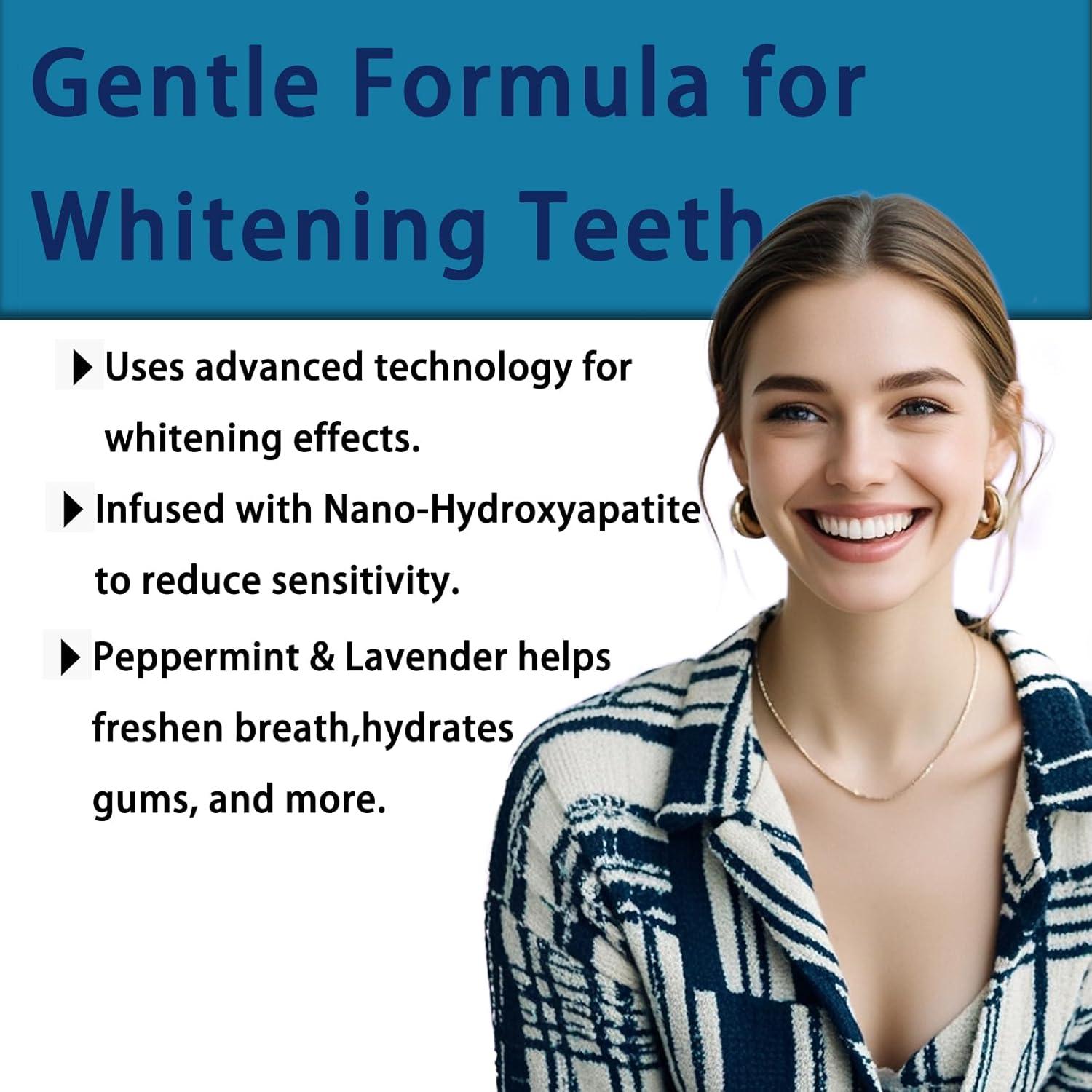 Tiras Blanqueadoras de Dientes ABYST 44 Ct Cuidado Dental Suave