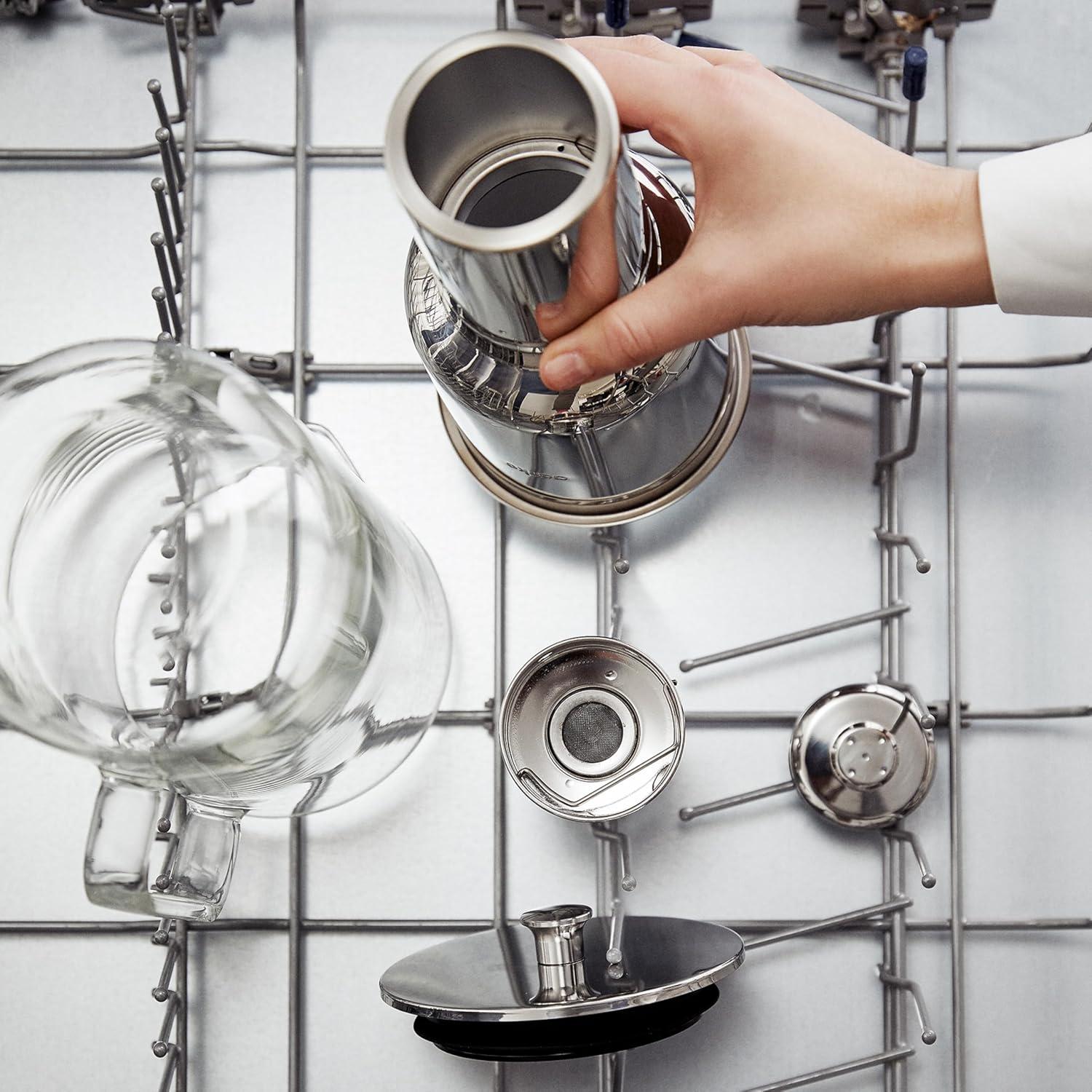 Jarra de Filtro de Agua Aarke 1.18L de Vidrio con Filtro Recargable