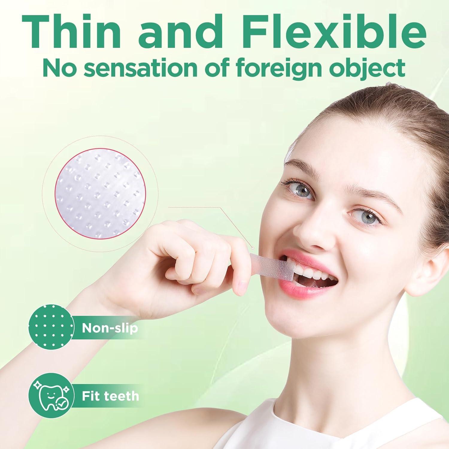 Tiras Blanqueadoras Carebest para Dientes Sensibles - 36 Tiras