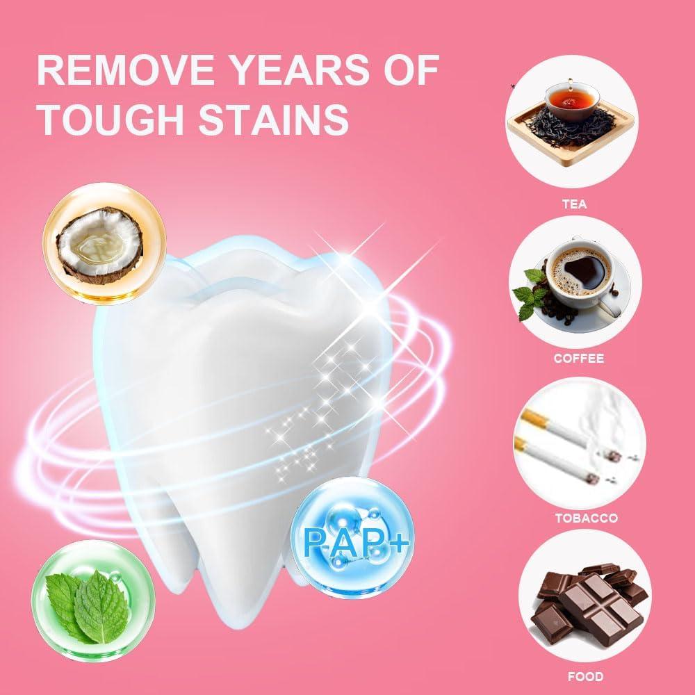 Tiras Blanqueadoras de Dientes RVEYi Sin Peróxido 48 Unidades