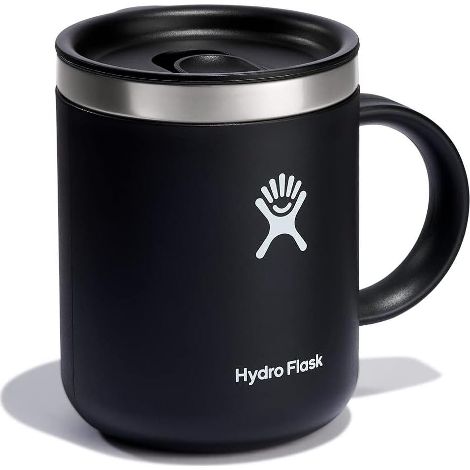 Taza Hydro Flask 355 ml Acero Inoxidable Aislada Negra