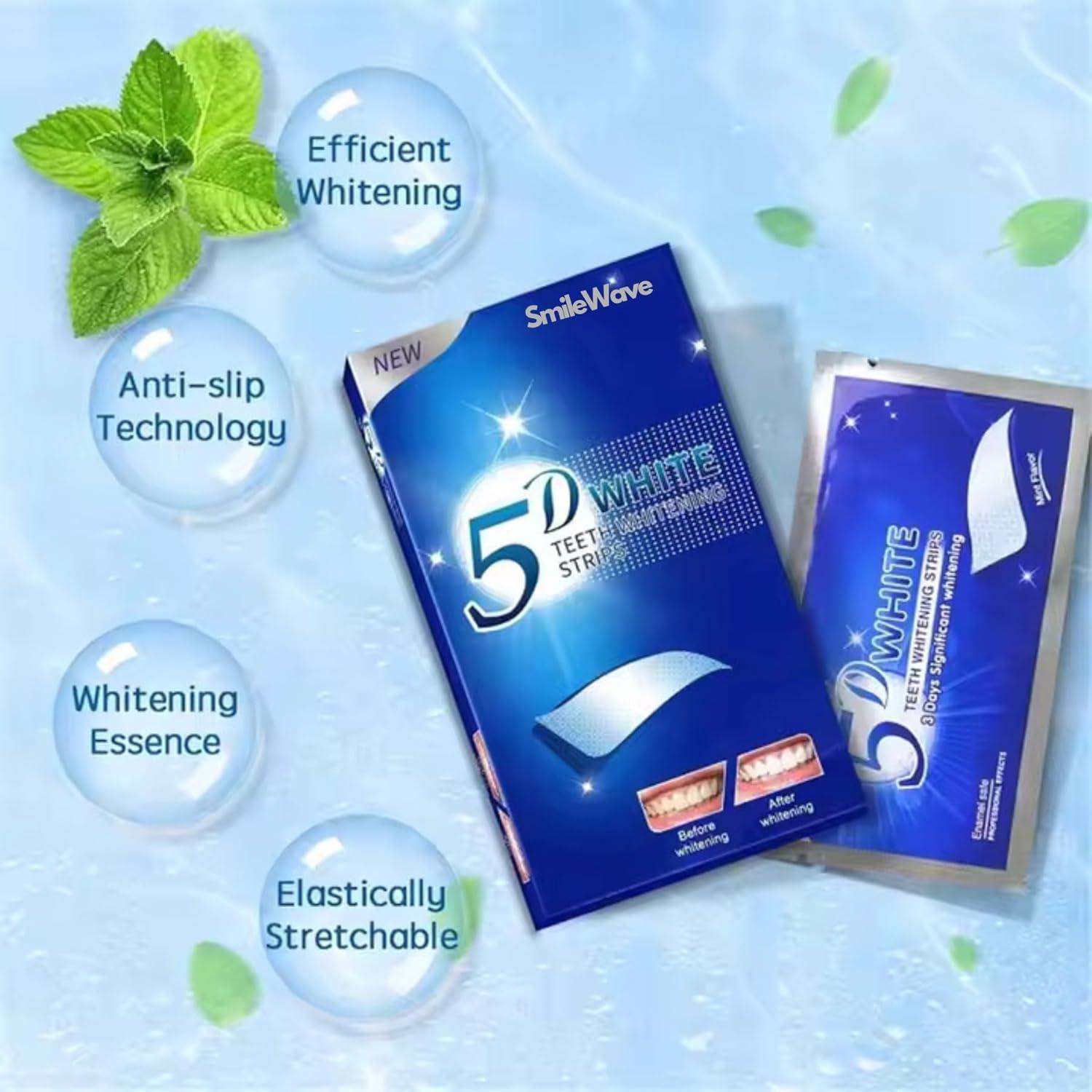 Tiras Blanqueadoras de Dientes SmileWave - 28 Tiras Efectivas