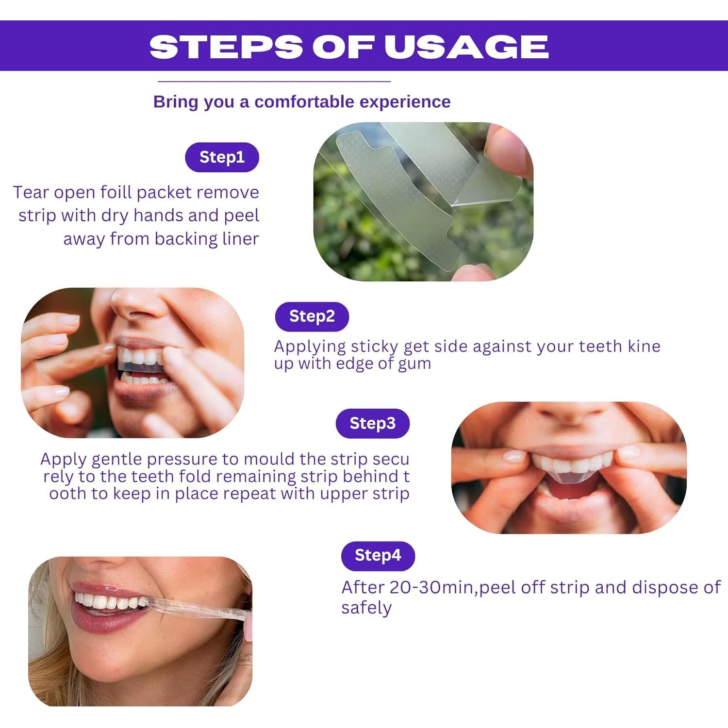 Tiras Blanqueadoras de Dientes SmileWave - 28 Tiras Efectivas