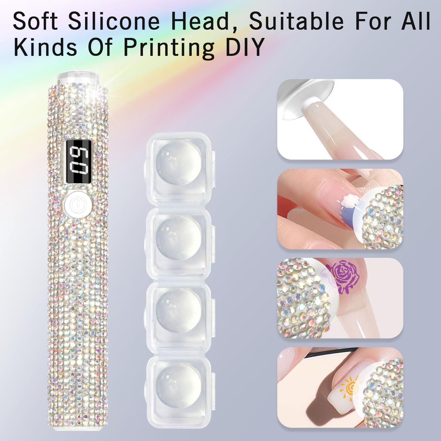 Lámpara UV Recargable Peccera para Uñas de Gel - Curado Rápido