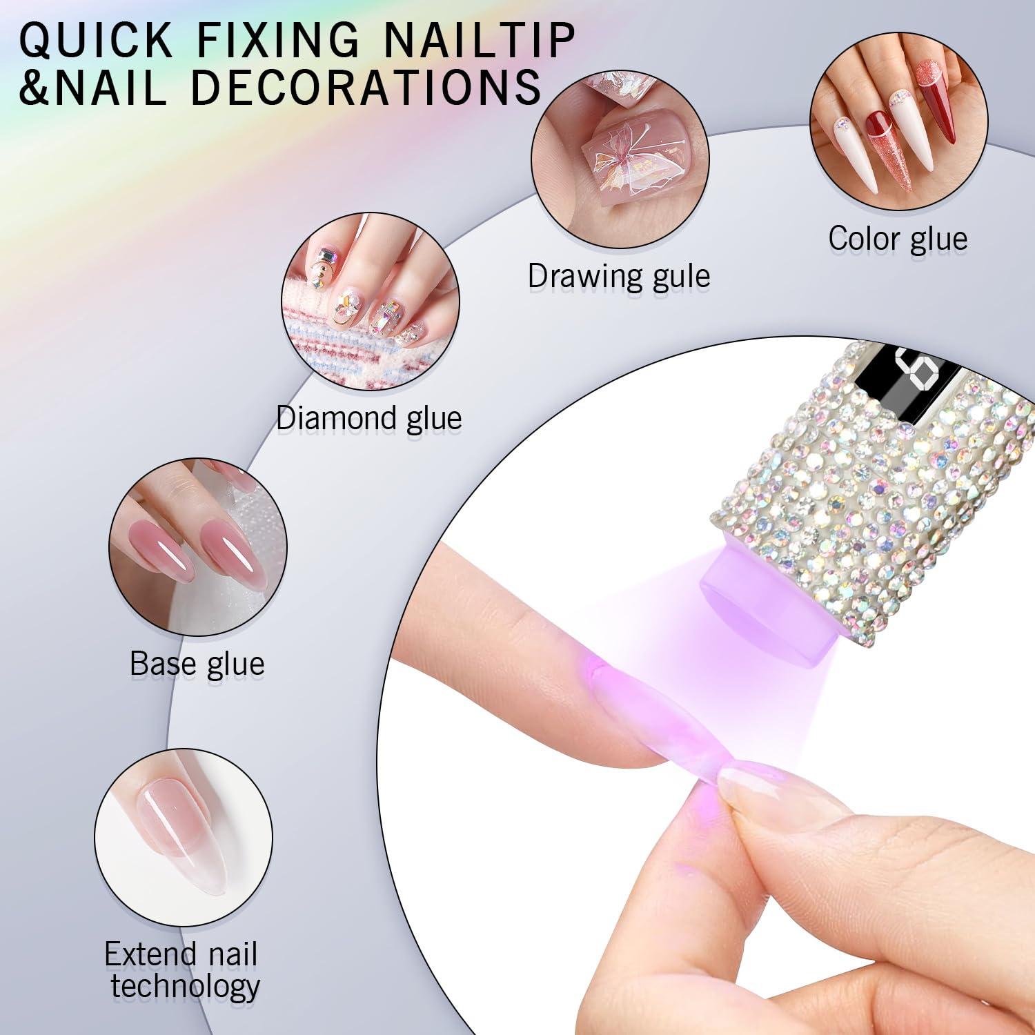 Lámpara UV Recargable Peccera para Uñas de Gel - Curado Rápido