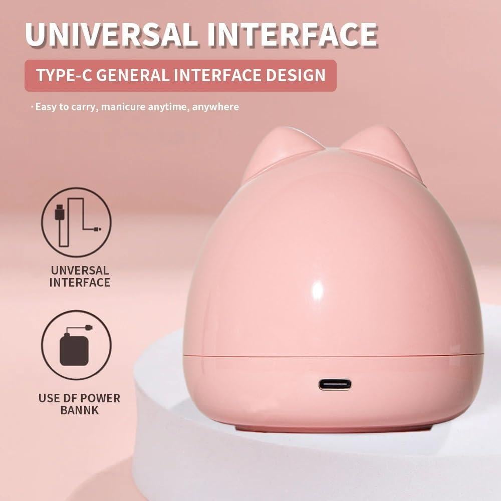 Lámpara UV LED 24W para Uñas Gel Dongguan - Portátil Rosa