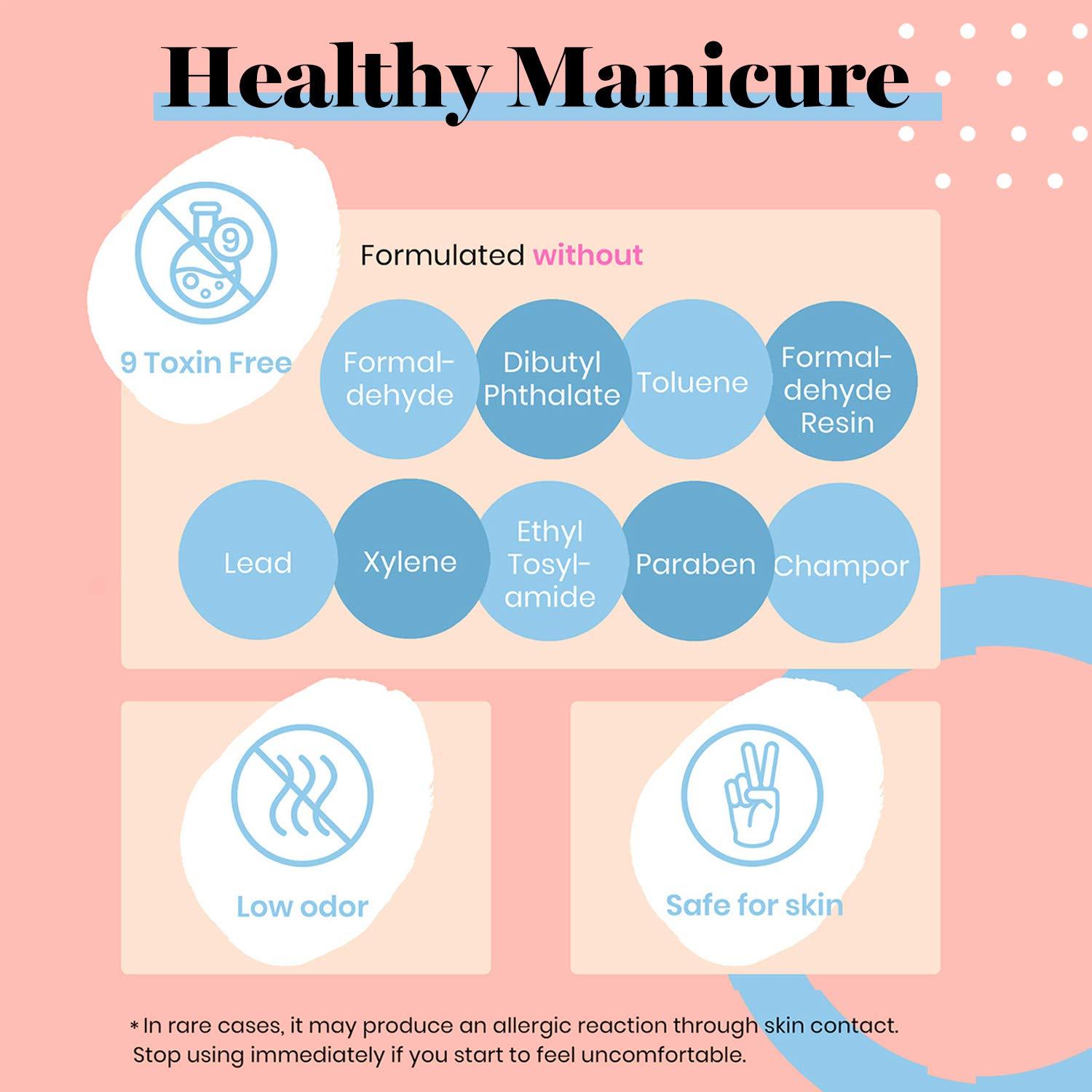 Kit de Esmalte de Uñas en Gel Nude Beetles con Luz UV LED