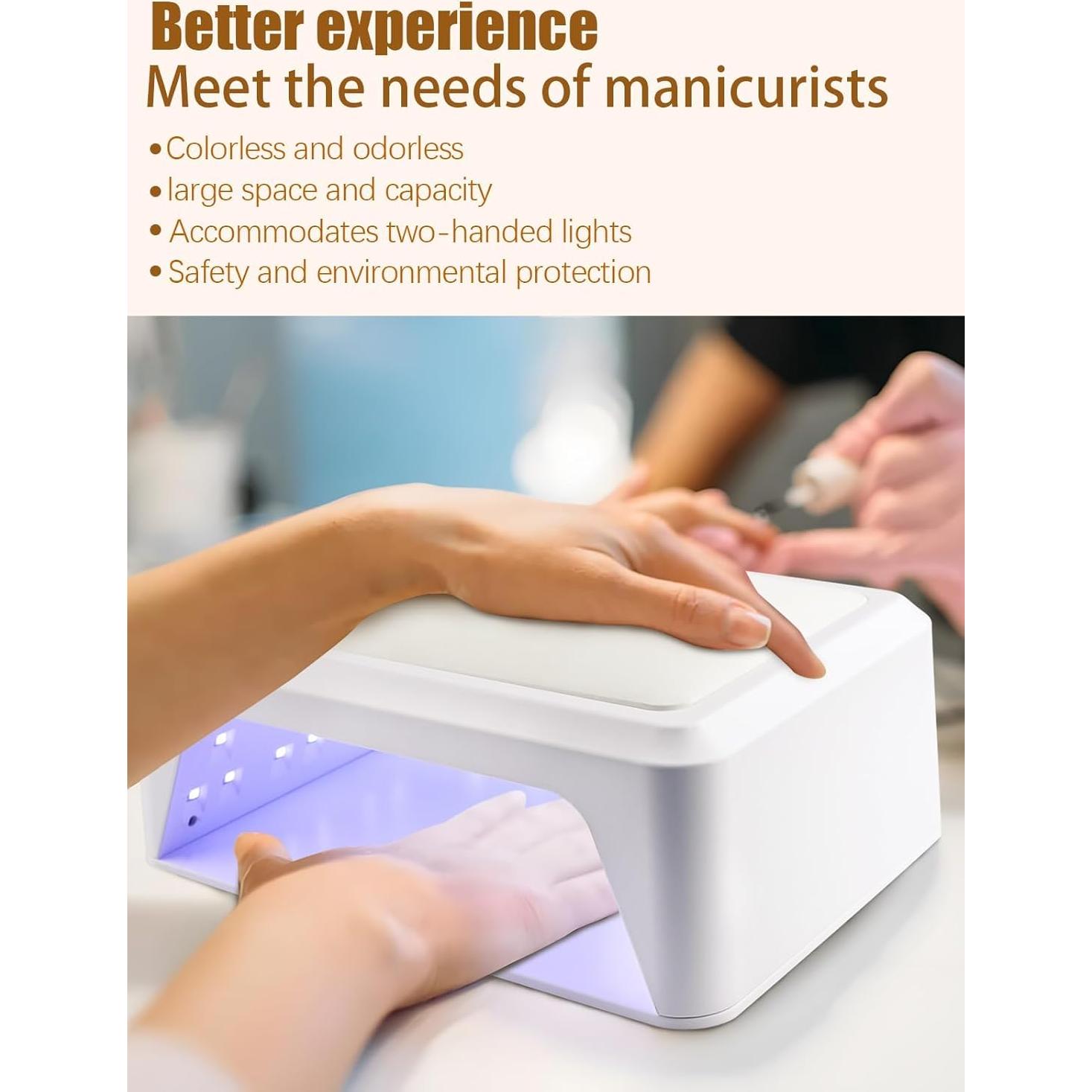 Lámpara UV LED 72W Kalolary para Esmalte de Uñas en Gel