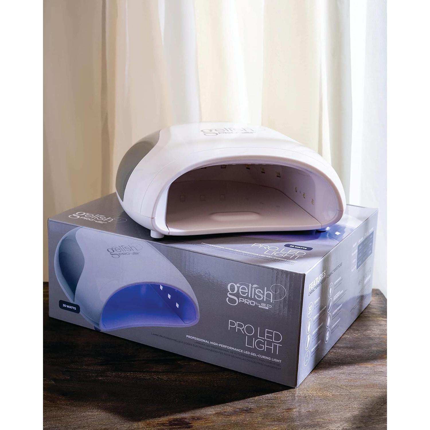 Lámpara LED Gelish Pro 30W - Secador de Uñas Rápido