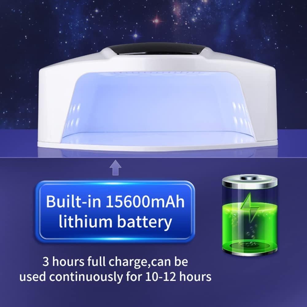 Lámpara de Uñas LED UV 96W NailShow, Secador Profesional Recargable