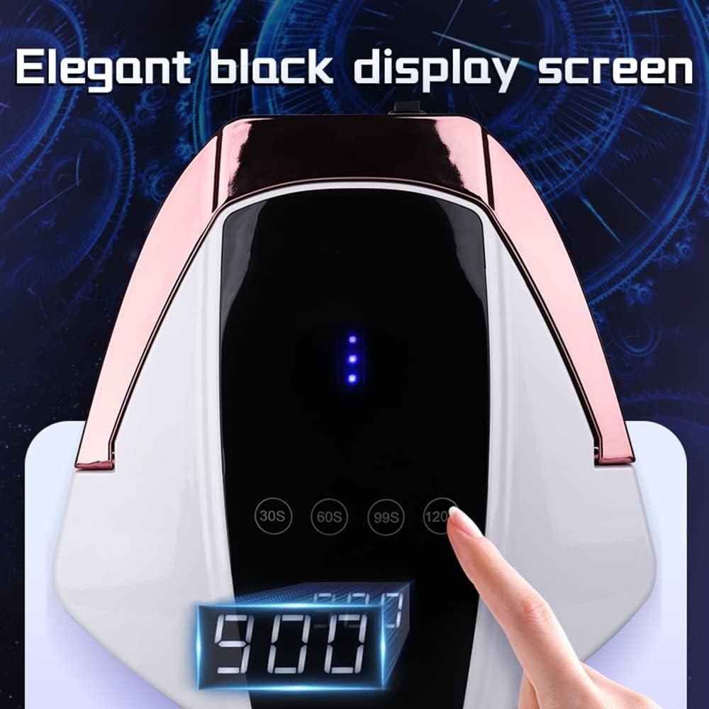 Lámpara de Uñas LED UV 96W NailShow, Secador Profesional Recargable