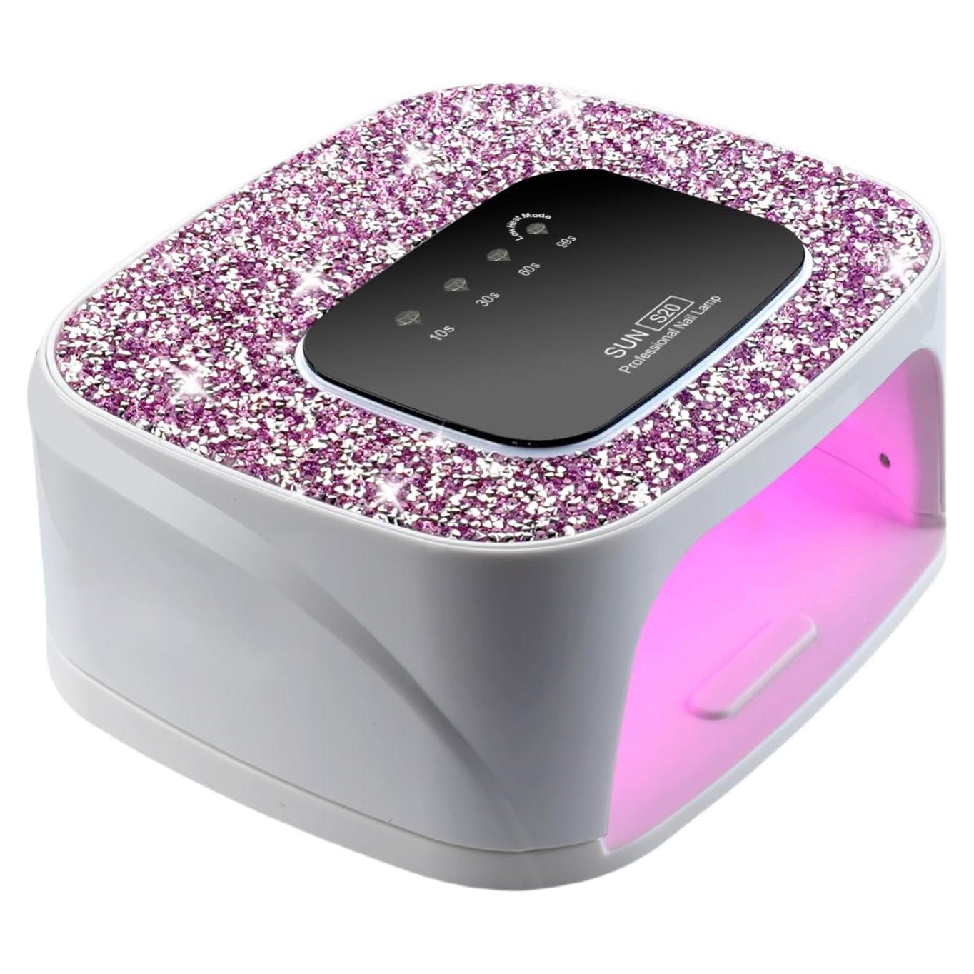 Lámpara de Uñas Inalámbrica BEENLE 168W Luz UV LED 4 Modos