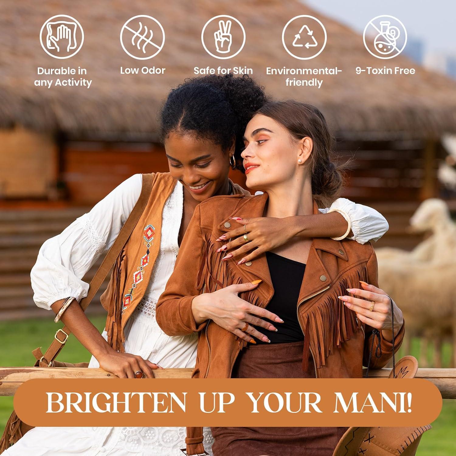 Set de Esmalte de Uñas en Gel Beetles 6 Colores Otoño