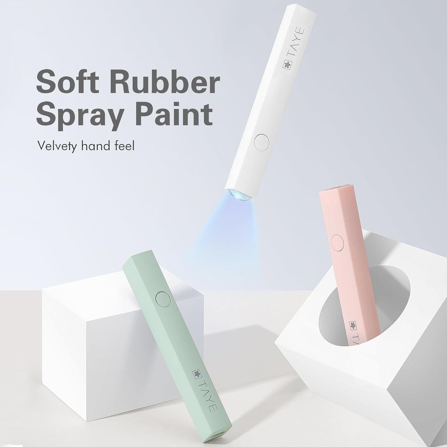 Lámpara UV de Uñas TAYE Mini Gel 3W Portátil USB Color Púrpura