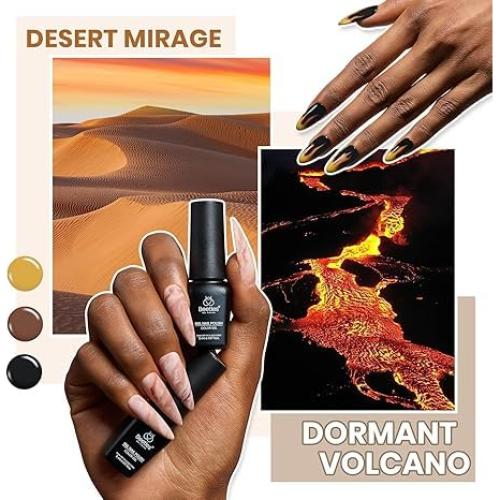 Kit de Esmalte de Uñas en Gel Beetles 108 PCS 55 Colores