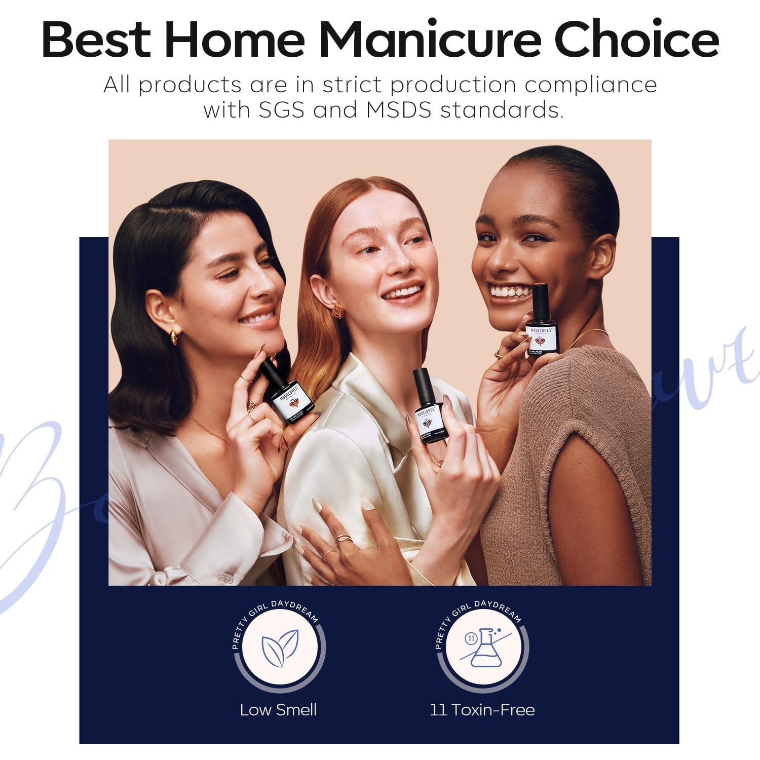 Esmalte de Uñas Gel Modelones Azul Marino 15ml UV LED