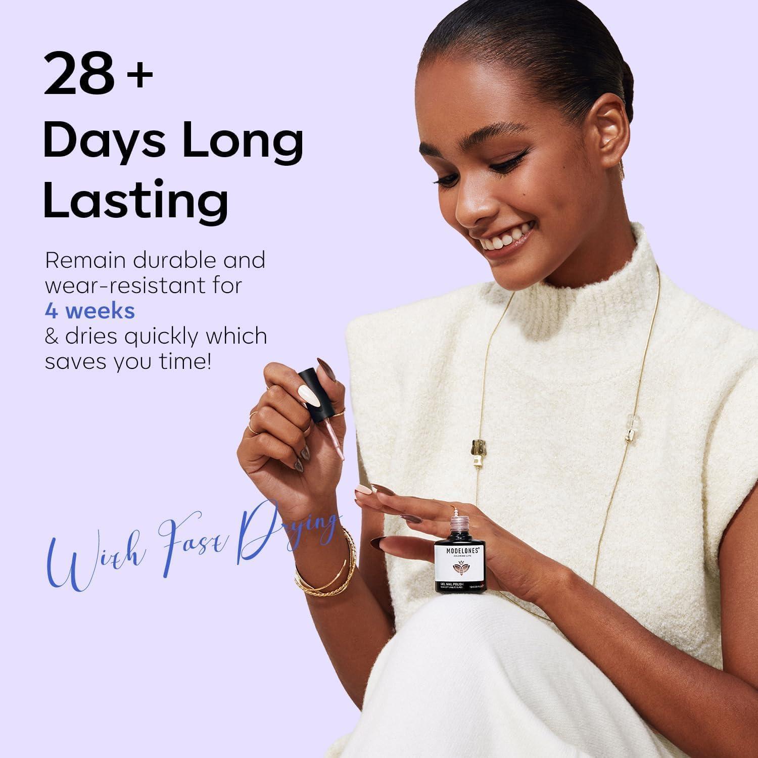 Esmalte de Uñas Gel Modelones Azul Marino 15ml UV LED