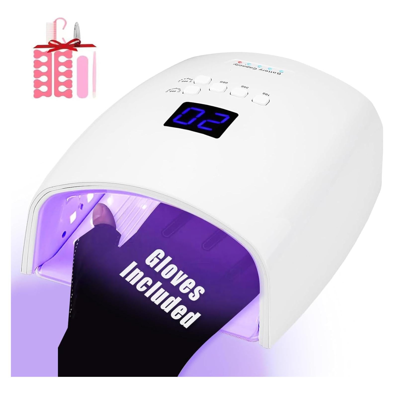 Lámpara de Uñas UV LED Nailshow 66W Recargable Profesional