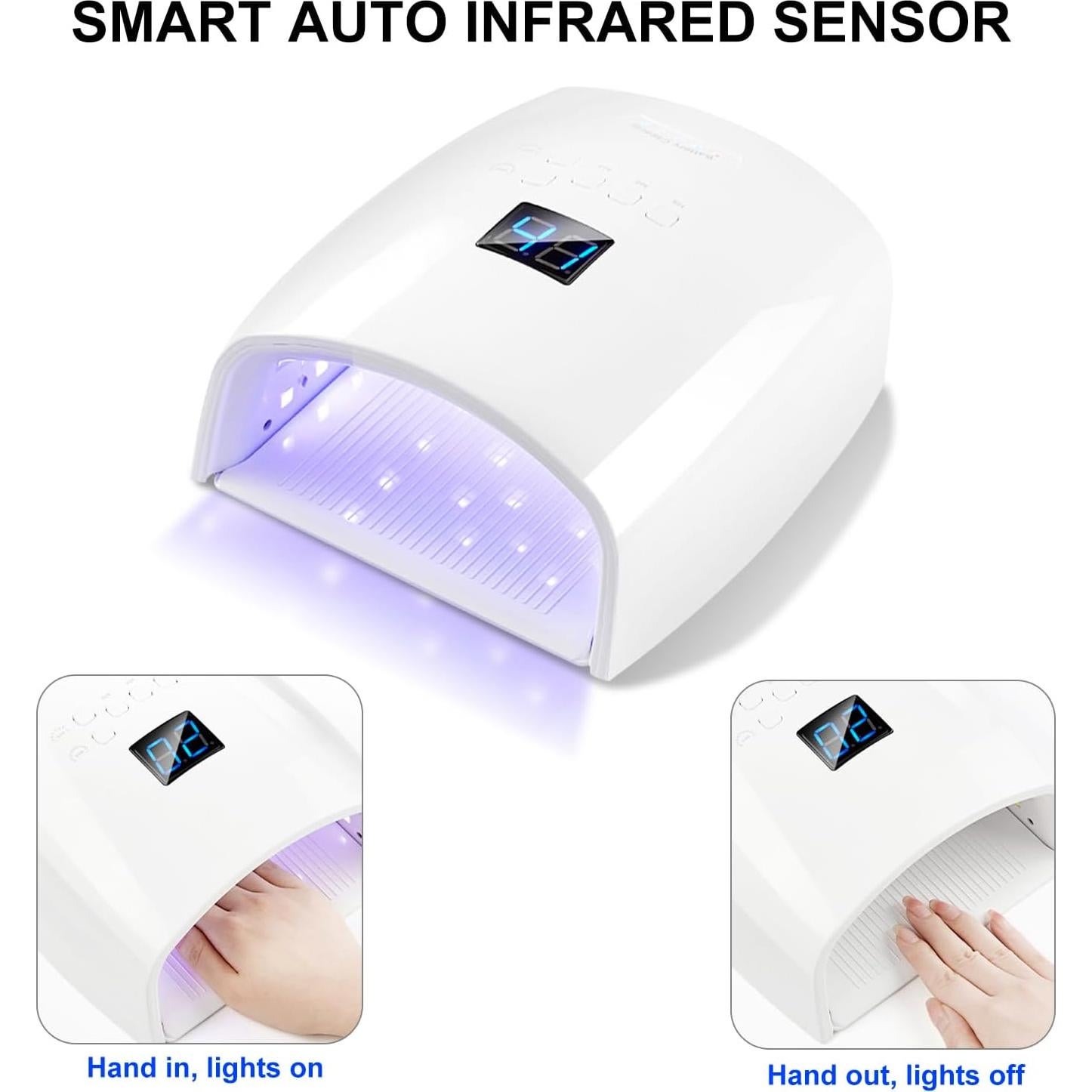 Lámpara de Uñas UV LED Nailshow 66W Recargable Profesional