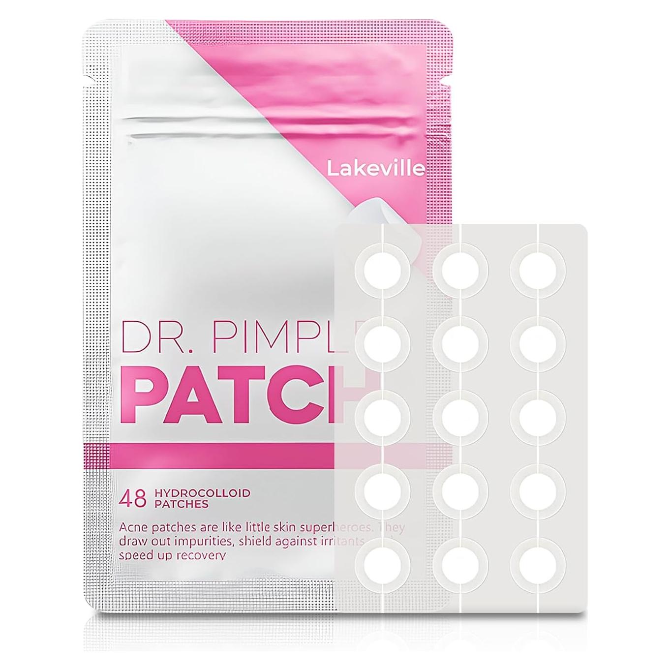 Parches Hidrocoloides Dr. Pimple para Espinillas - 17.19x10.70cm