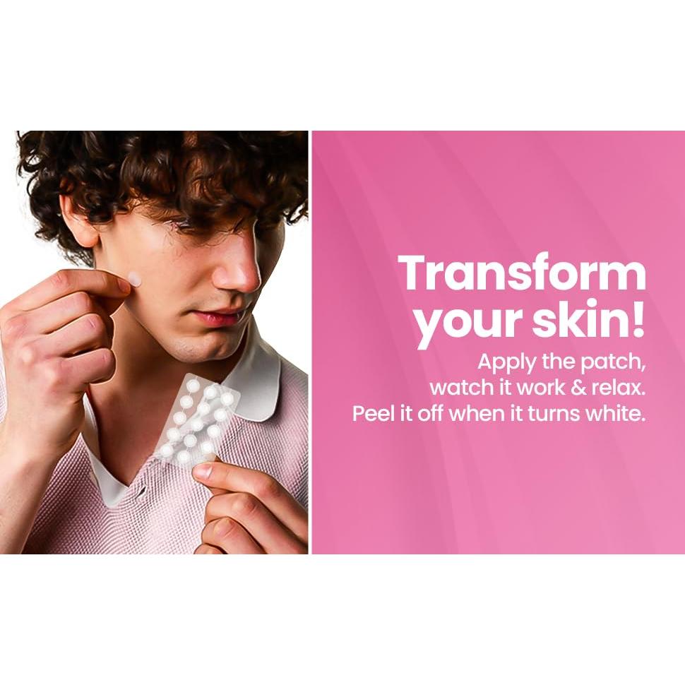 Parches Hidrocoloides Dr. Pimple para Espinillas - 17.19x10.70cm