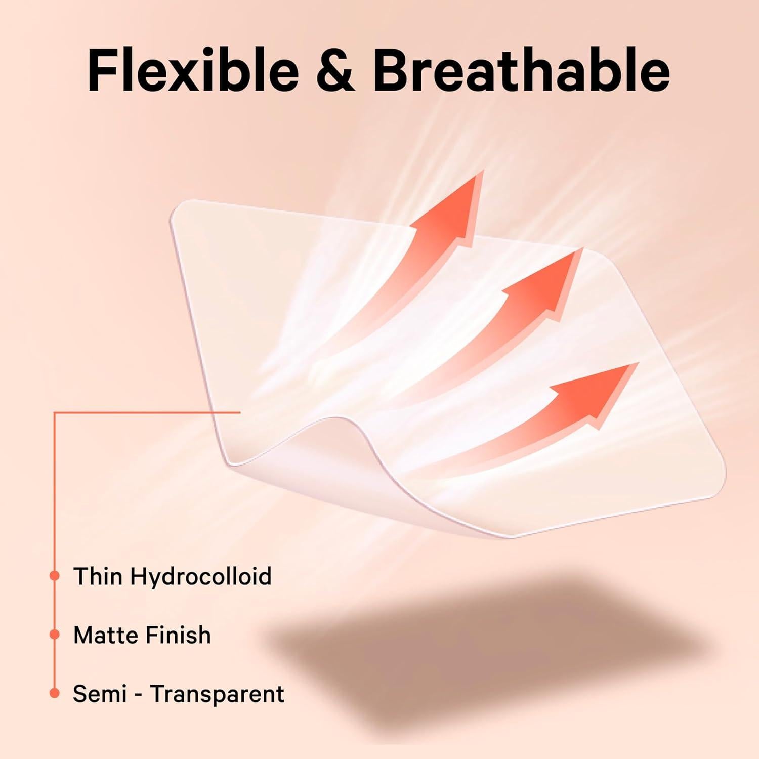 Parches para Granos Grandes Sosky XL Hidrocoloide Vegano 8 Unidades