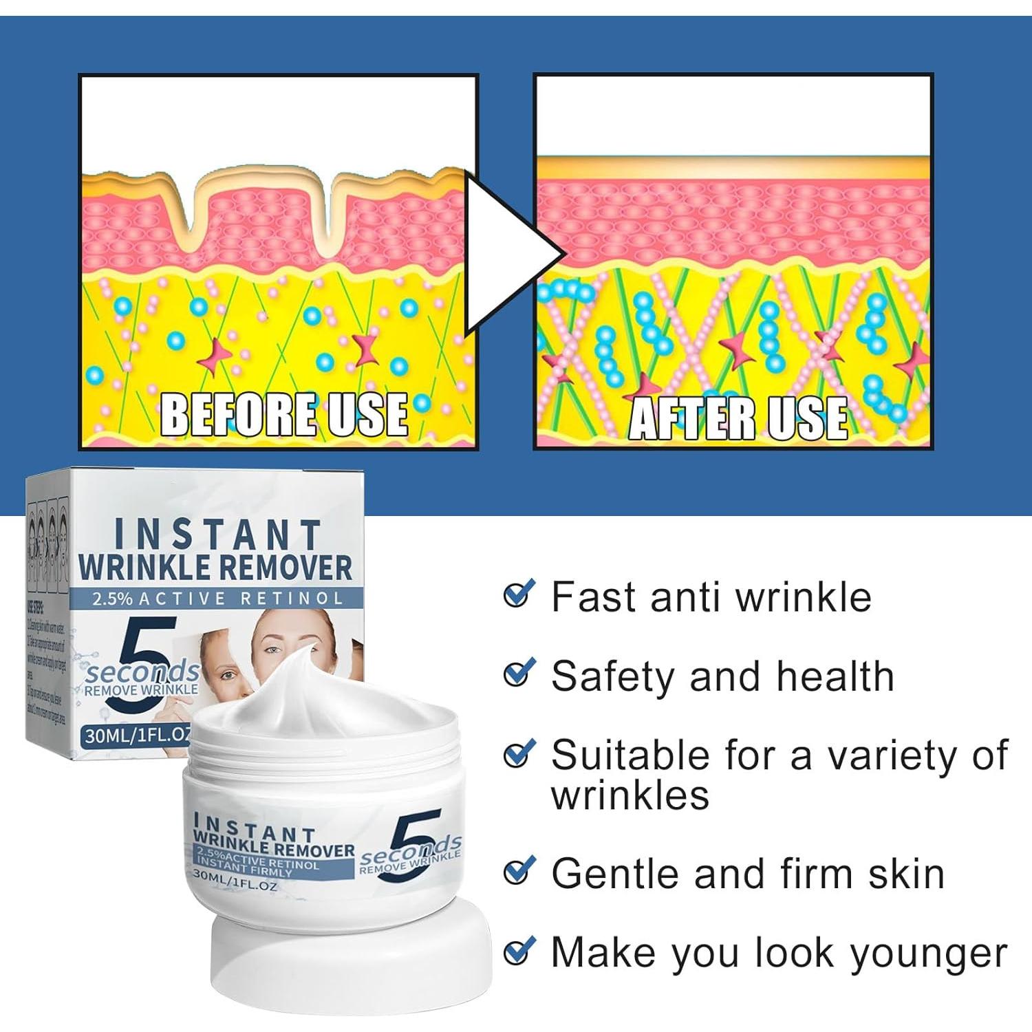 Crema Facial Antiarrugas Getzan 30ml con Retinol Hidratante