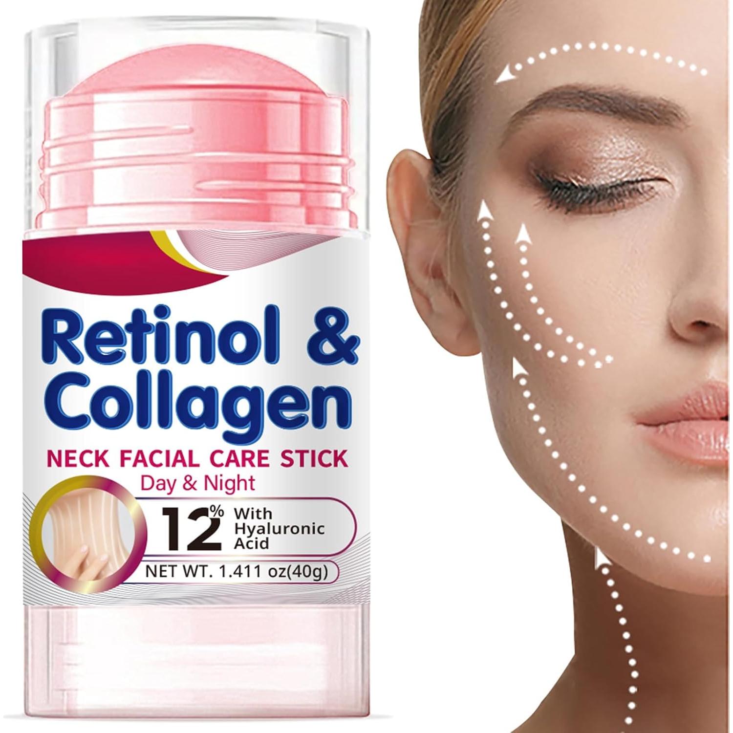Barra de Retinol Yniquet con Colágeno y 12% Ácido Hialurónico 40g