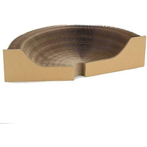 Rascador para Gatos BobbyPet Redondo Plegable 33x19 cm