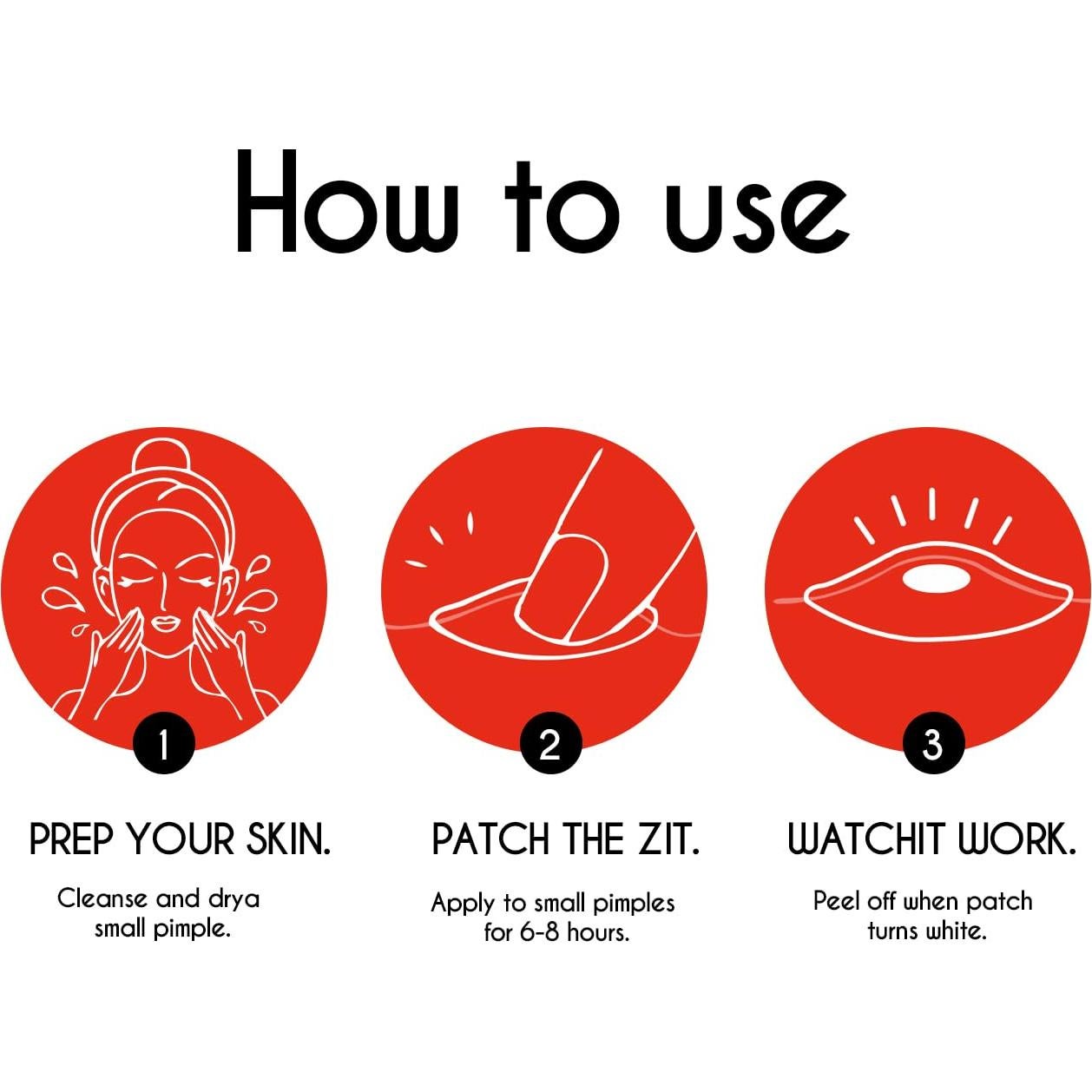 Parche Hidrocoloide para Granos ZHAOLIESM - 122 Unidades