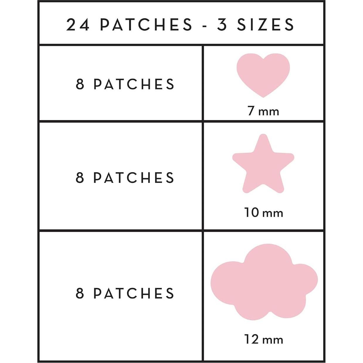 Parches Hidrocoloides para Acné The Crème Shop - 72 Piezas