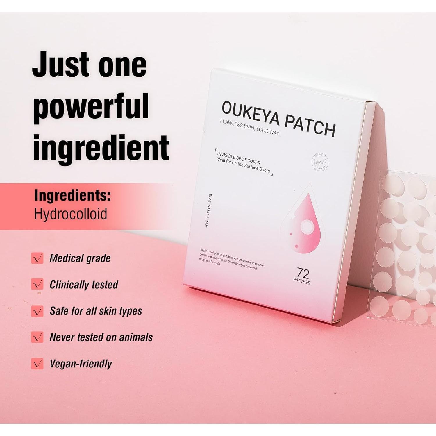 Parches Hidrocoloides OUKEYA para Granitos - 36 Unidades