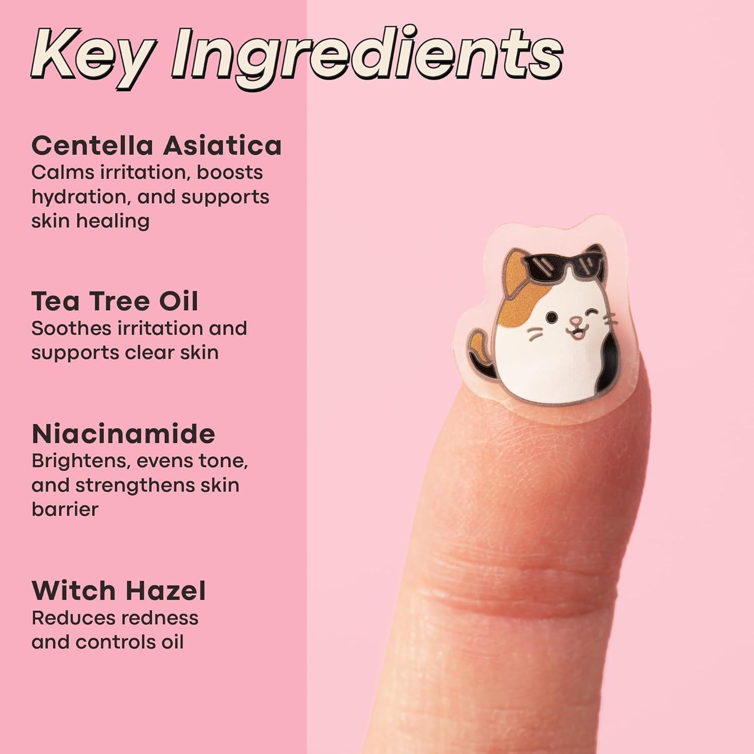 Parches para Imperfecciones Tonymoly x Squishmallows, 36 Unidades