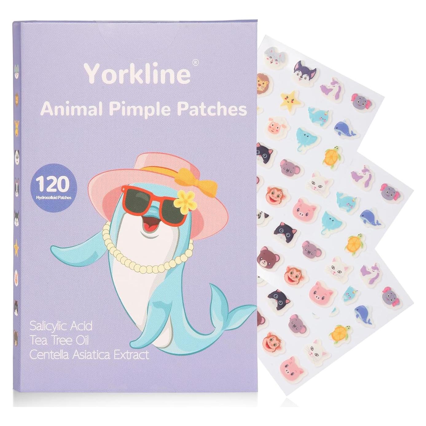 Parche Hidrocoloide para Acné Yorkline - 120 Unidades con Ácido Salicílico