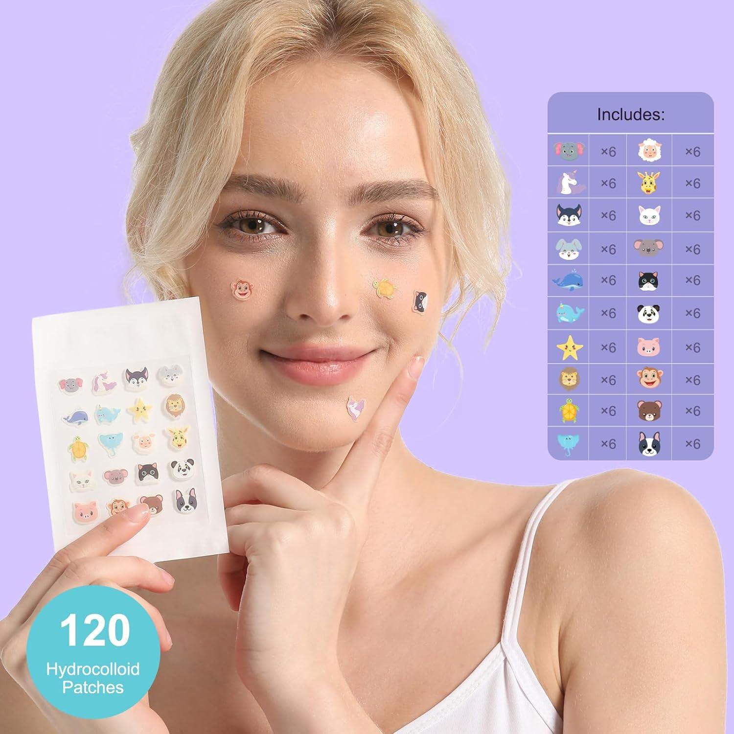 Parche Hidrocoloide para Acné Yorkline - 120 Unidades con Ácido Salicílico