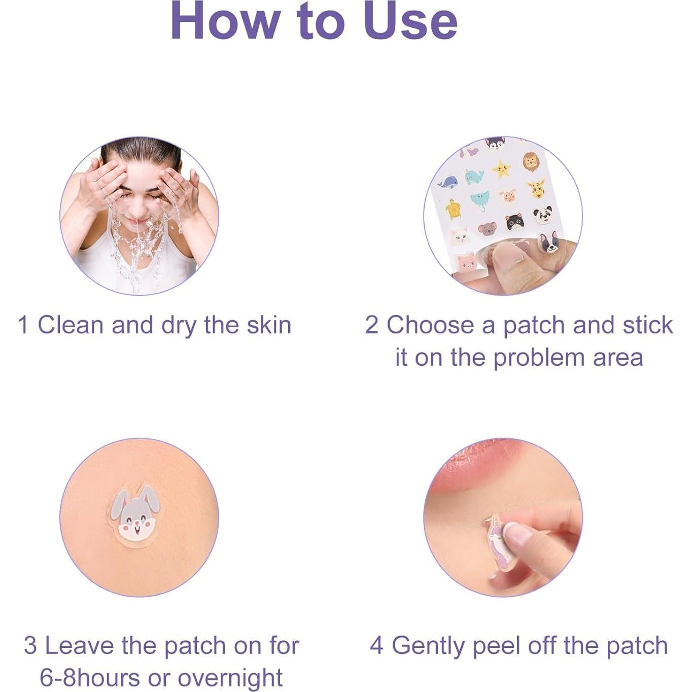 Parche Hidrocoloide para Acné Yorkline - 120 Unidades con Ácido Salicílico