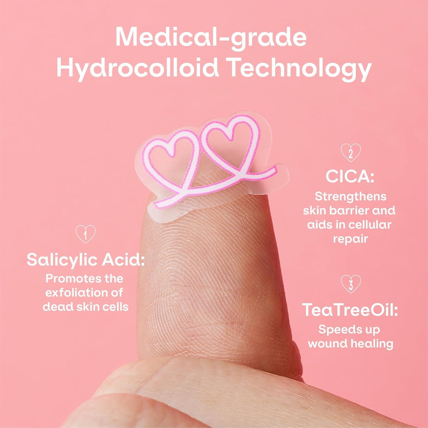 Parches para Granos Hidrocoloide ZVYK - 28 Diseños Lindo