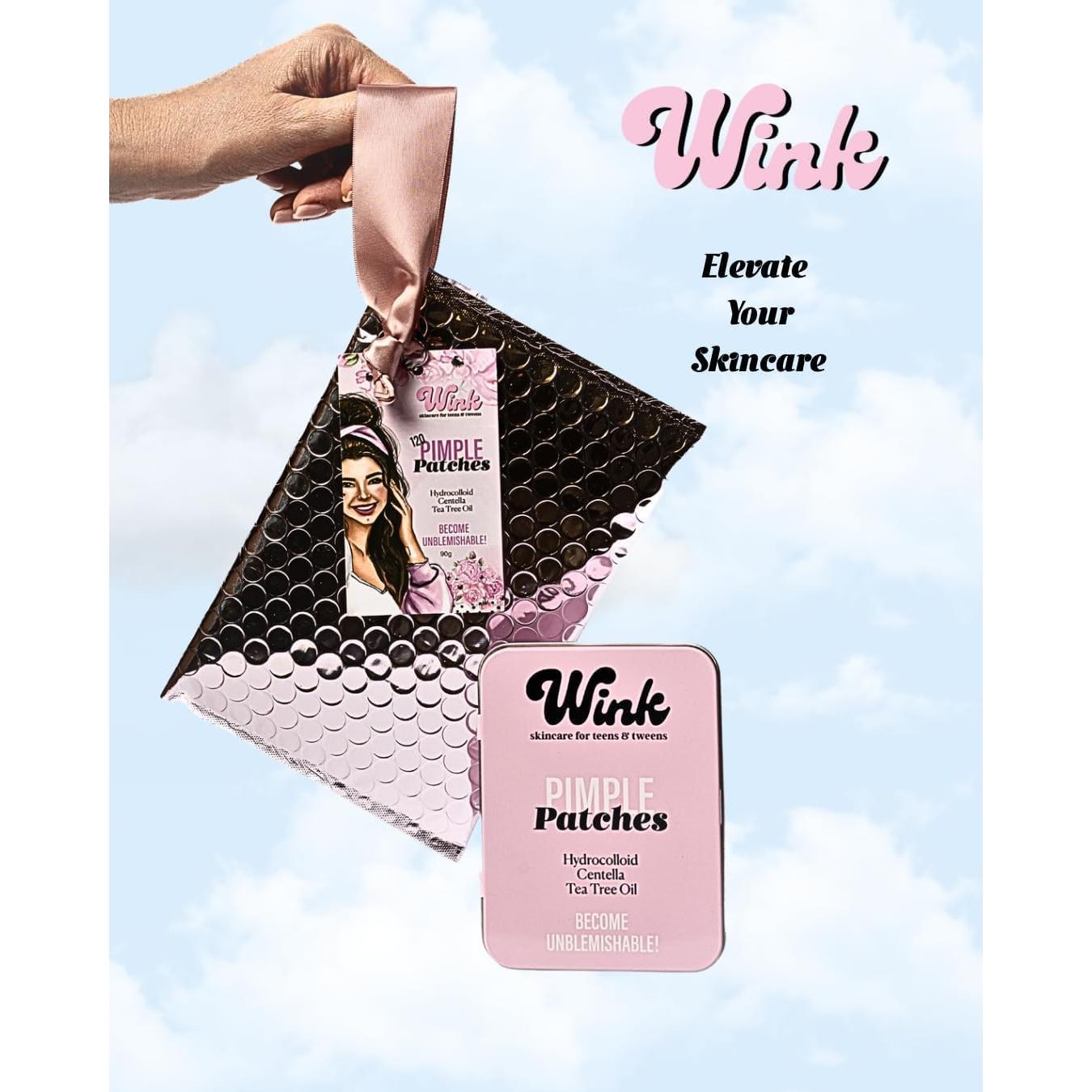 Parche Hidrocoloide para Espinillas Wink Skincare - 120 Unidades