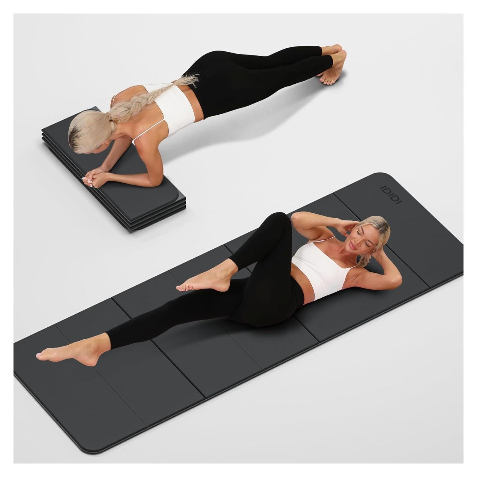 Tapete de Yoga Plegable IDIDI 177.8x61cm Ecológico Antideslizante