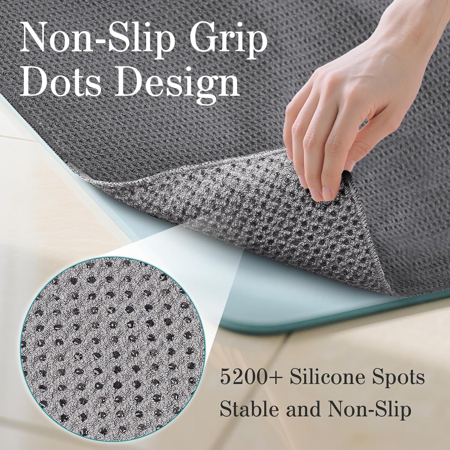 Paquete de 2 Toallas de Yoga Antideslizantes ElaraFit 182.9x67.3cm