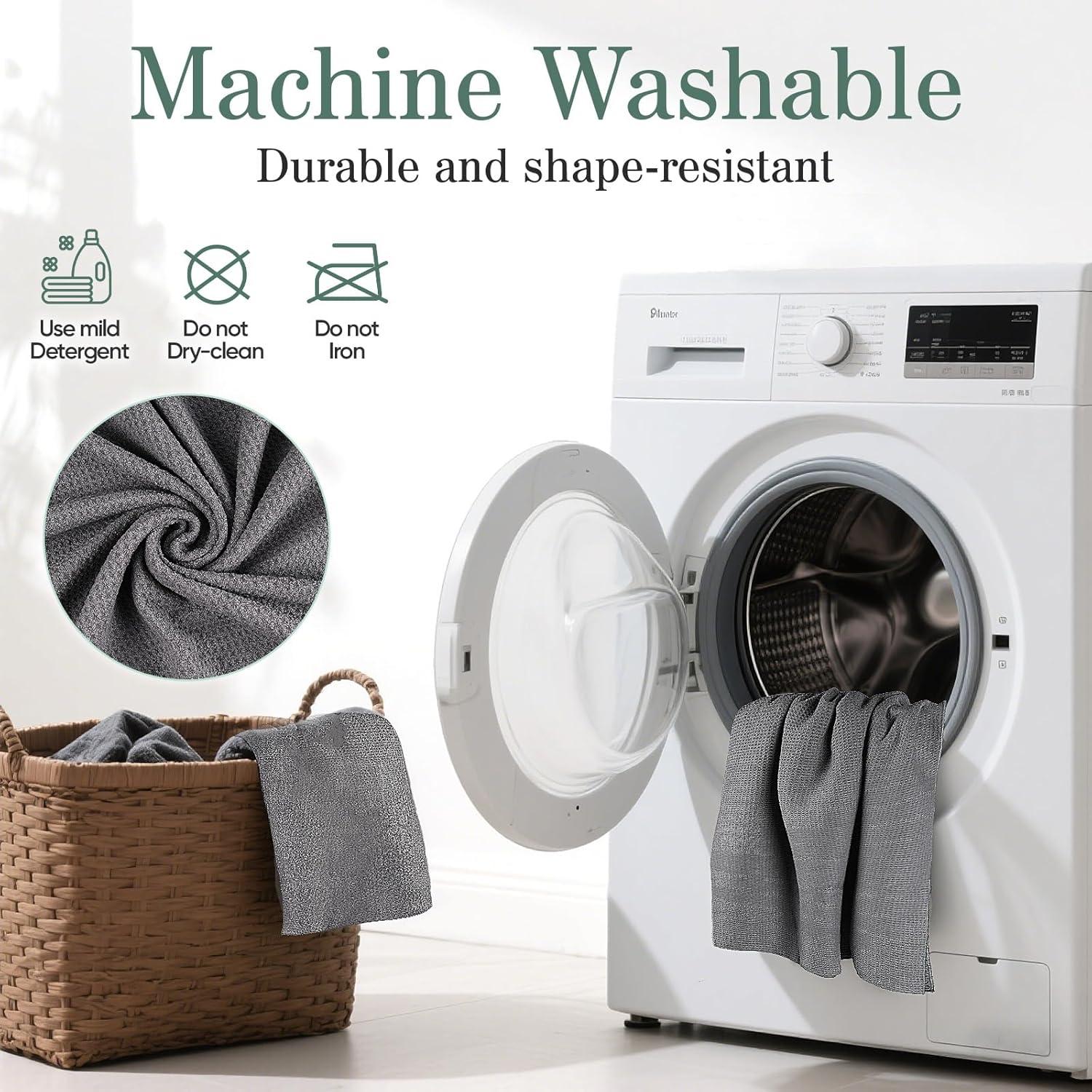 Paquete de 2 Toallas de Yoga Antideslizantes ElaraFit 182.9x67.3cm